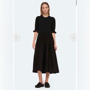 ✨ Sea New York Willa Puff Sleeve Midi Dress Size XS ✨‎